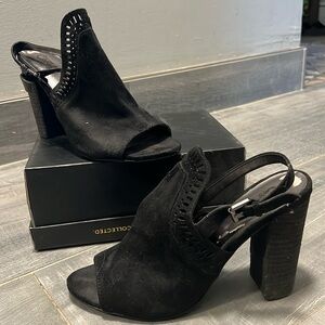 Carlos Santana 8.5 heals, gently worn, very comfortable